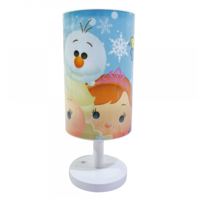 Luminária Abajur Anna Elsa Tsumtsum