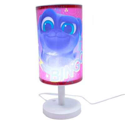 Luminária Vermelha Puppy Dog Pals