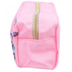 Necessaire Estojo Rosa Sereia Ariel 22x10cm