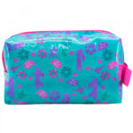 Necessaire Verde Princesa Jasmine Aladdin 22x13cm