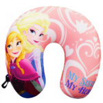Almofada De Pescoço Anna E Elsa Isopor Frozen