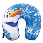 Almofada De Pescoço Azul Olaf Frozen Isopor