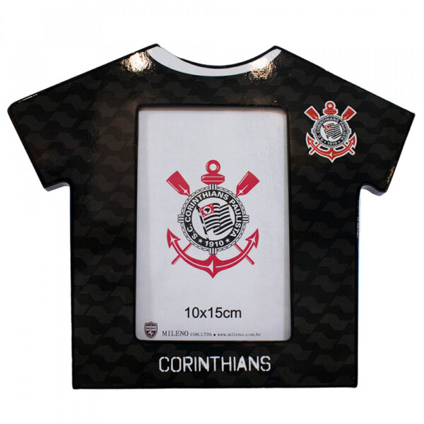 Porta Retrato Camisa Futebol Corinthians Foto 10x15cm