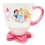 Xícara Acrílico Princesas Com Brilho 300ml