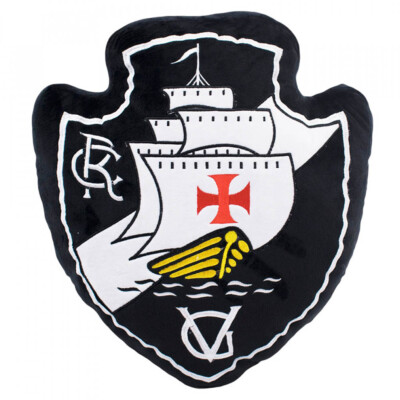 Almofada Fibra Brasão Vasco