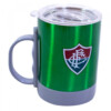 Caneca De Inox Fluminense Com Tampa 350ml