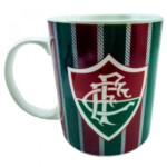 Caneca De Porcelana Fluminense Na Lata 320ml