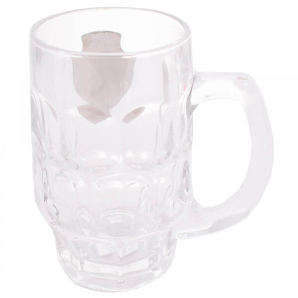 Caneca De Vidro Vasco Com Brasão De Time 330ml