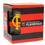 Caneca De Vidro Flamengo Gigante 660ml