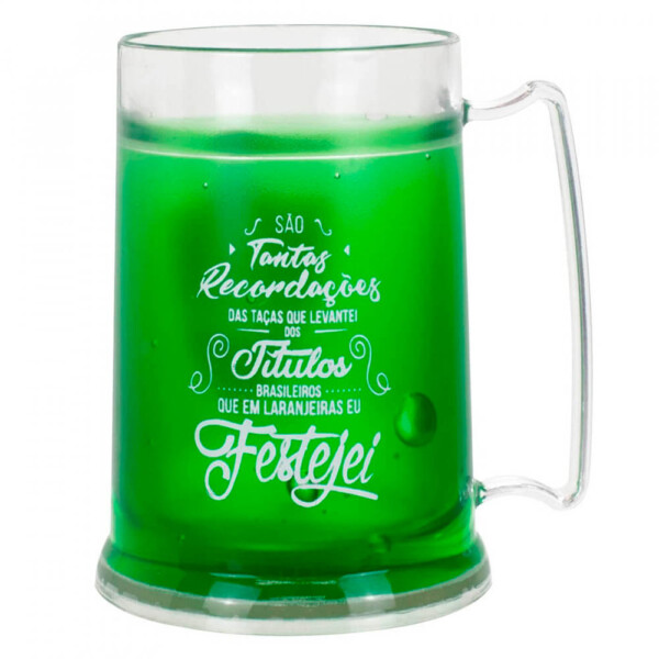 Caneca Gel Fluminense Congelante Térmico 300ml