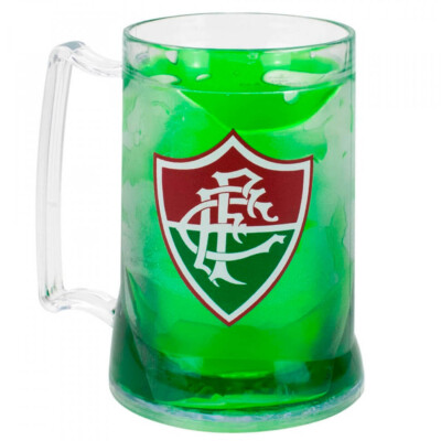 Caneca Gel Fluminense Congelante Térmico 400ml