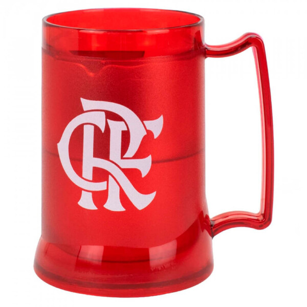 Caneca Gel Flamengo Congelante Térmico Logo 400ml