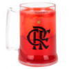 Caneca Gel Flamengo Congelante Térmico Vermelho 400ml