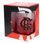 Caneca Gel Flamengo Congelante Térmico Vermelho 400ml