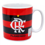 Caneca Porcelana Flamengo Listra 320ml