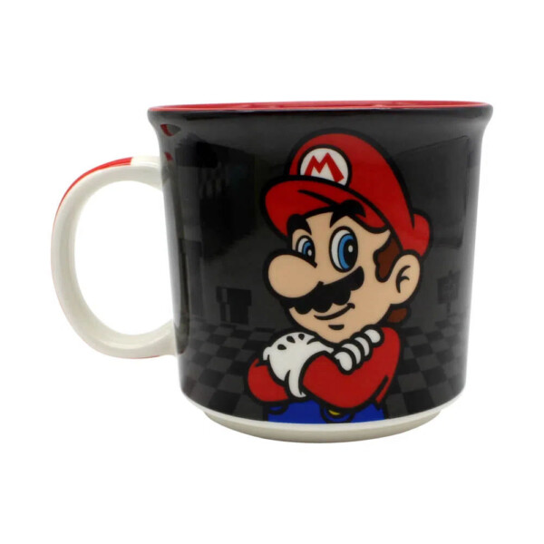 Caneca Super Mario Black 350ml
