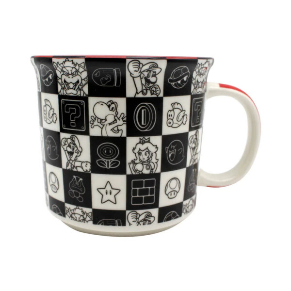 Caneca Super Mario Black 350ml