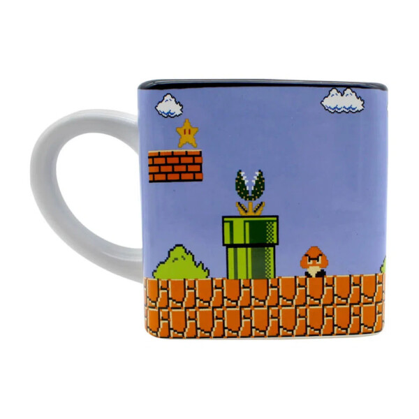 Caneca Super Mario Levels Pixels 300ml
