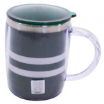 Caneca Térmica Fluminense Com Tampa 450ml