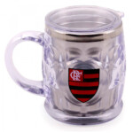 Caneca Térmica Flamengo Com Tampa 500ml