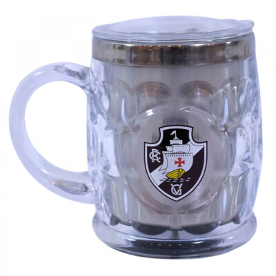 Caneca Térmica Vasco Com Tampa 500ml