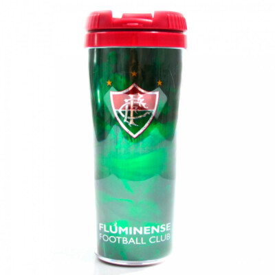 Copo Com Tampa Fluminense 350ml