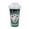 Copo De Plástico Fluminense Com Canudo 450ml