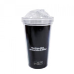 Copo De Plástico Vasco Com Canudo 450ml