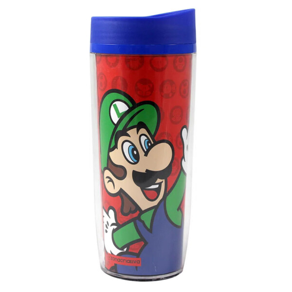 Copo Viagem Mario And Luigi 500ml