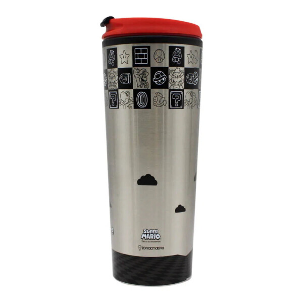Copo Viagem Super Mario Black 450ml