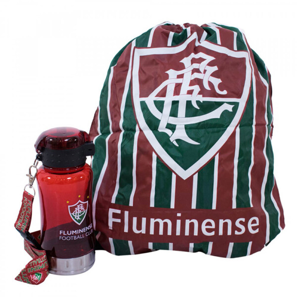 Garrafa 500ml Com Eco Bags Fluminense