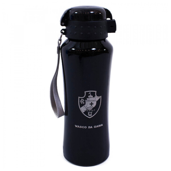 Garrafa De Inox Vasco Com Tampa De Plástico 650ml