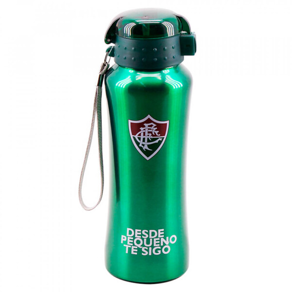 Garrafa De Inox Fluminense Com Tampa De Plástico 650ml
