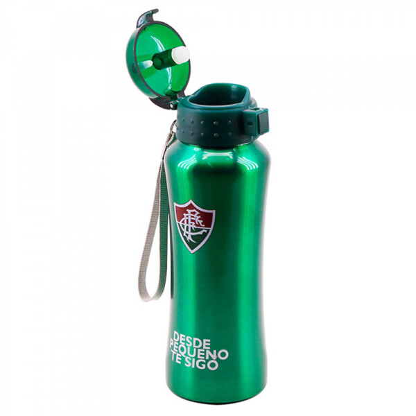 Garrafa De Inox Fluminense Com Tampa De Plástico 650ml