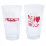 Conjunto Fluminense 2 Copos De Vidro 475ml