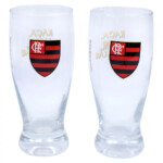 Conjunto Flamengo 2 Copos Cerveja 350ml