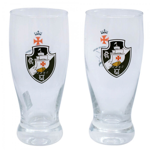 Conjunto Vasco 2 Copos Cerveja 350ml
