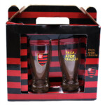 Conjunto Flamengo 2 Copos Cerveja 350ml