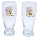 Conjunto Flamengo 2 Copos Cerveja 350ml