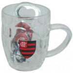Conjunto Caneca De Vidro Com Abridor De Garrafas 280ml