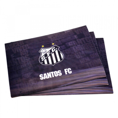 Jogo Americano Santos 3d 4 Peças