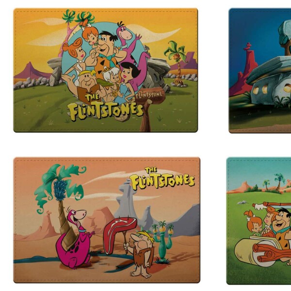 Jogo Americano Flintstones All Having Fun 4 Peças