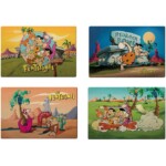 Jogo Americano Flintstones All Having Fun 4 Peças