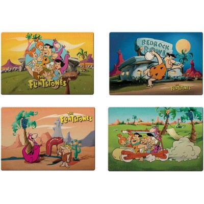 Jogo Americano Flintstones All Having Fun 4 Peças