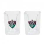 Conjunto Fluminense Com 2 Copos De Vidro Para Shot 70ml