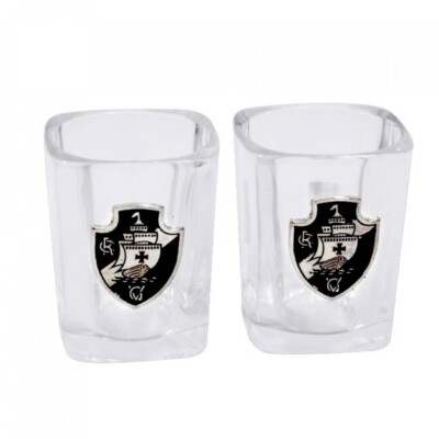 Conjunto Vasco Com 2 Copos De Vidro Para Shot 70ml