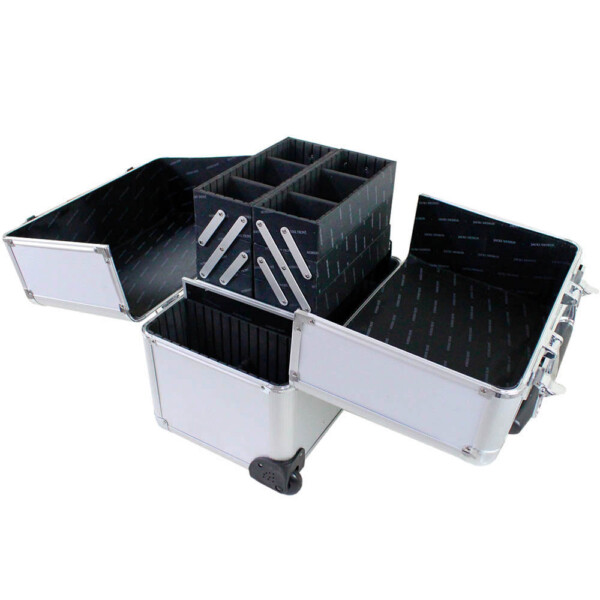 Maleta Jacki Design Bsb14065 Pró Salão Com Rodinhas
