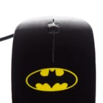 Mouse Batman Preto Dc Comics