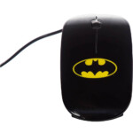 Mouse Batman Preto Dc Comics