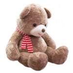 Pelúcia Urso Gigante Com Laço 77cm Branco (cópia)